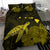 Hawaii Polynesian Hibiscus Turtle Map Bedding Set - AH - Yellow - Polynesian Pride