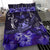 Hawaii Polynesian Turtle Waves Hibiscus Bedding Set - Erik Style - AH - Purple - Polynesian Pride