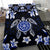 Hawaiian Icon Blue Turtle Plumeria Bedding Set - Polynesian Pride