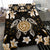 Hawaiian Gold Turtle Plumeria Bedding Set - Polynesian Pride