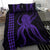 Hawaii Octopus KaKau Polynesian Bedding Set - Purple - Polynesian Pride