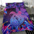 Hawaii Turtle Hibiscus Galaxy Night - Bedding Set AH - Polynesian Pride