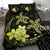 Hawaii Polynesian Turtle Plumeria Bedding Set - Pog Style Yellow - Polynesian Pride