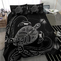 Polynesian Bedding Set Turtle Mix Hibiscus - Gray - Polynesian Pride