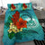 Hawaii Bedding Set - Tropical Flowers Style Black - Polynesian Pride