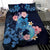 Kanaka Maoli (Hawaiian) Bedding Set - Blue Turtle Hibiscus - Polynesian Pride