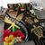 Hawaii Map Turtle Hibiscus Plumeria Polynesian - Bedding Set AH - Polynesian Pride