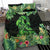 Maori Manaia Bedding Set Tropical Koru Fern With Plumeria Hibiscus - Polynesian Pride