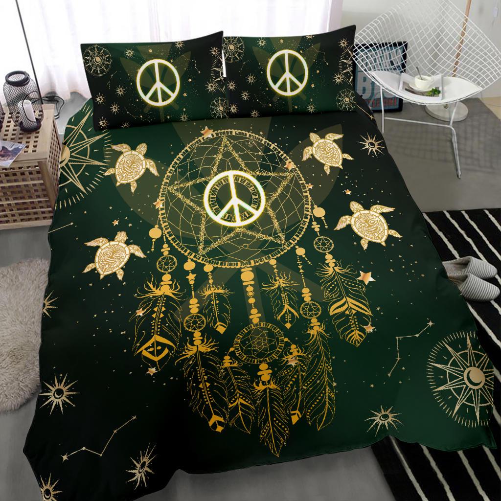 Hawaii Dream Catcher Peace Style Galaxy - Bedding Set AH - Polynesian Pride