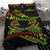 New Zealand Bedding Set Reggae Manaia Maori - Silver Fern Duvet Cover - Polynesian Pride