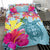 Hawaii Bedding Set - Hawaii Sea Turtle Hibiscus Kanaka Bedding Set - Polynesian Pride