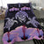 Hawaii Map Turtle Hibiscus Polynesian Luxury Personalized Bedding Set - Honu Ohana - Purple - Polynesian Pride