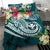 Polynesian Hawaii Kanaka Maoli Bedding Set - Summer Plumeria - Polynesian Pride