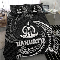 Vanuatu Polynesian Bedding Set - White Tribal Wave - Polynesian Pride