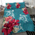 Hawaii Turtle Hibiscus Plumeria Blue Polynesian - Bedding Set AH - Polynesian Pride