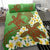 Hawaii Turtle Plumeria Bedding Set - Green Style - Polynesian Pride