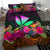 Polynesian Hawaii Kanaka Maoli Bedding Set - Summer Hibiscus - Polynesian Pride