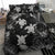 Hawaii Bedding Set - Silver Tropical Turtle Bedding Set AH - Polynesian Pride