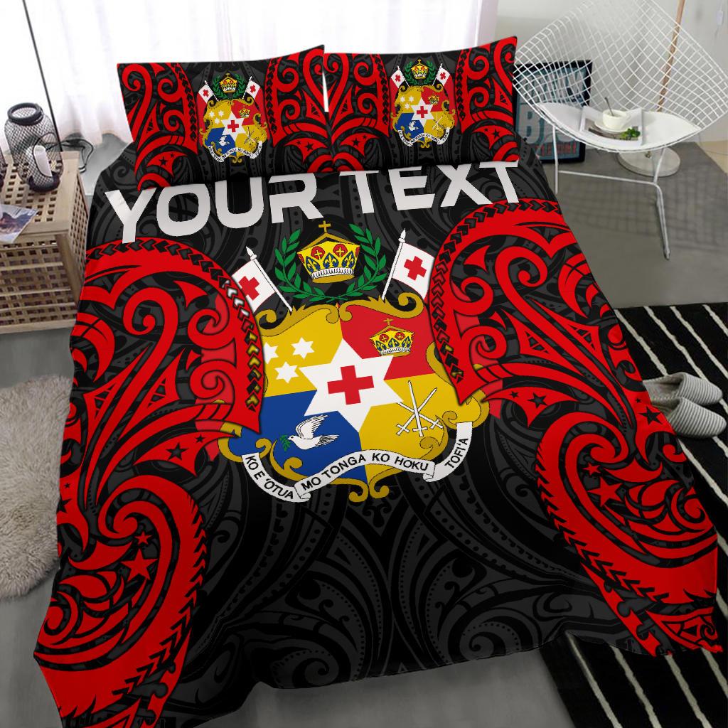 Tonga Polynesian Custom Personalised Bedding Set - Tongan Spirit - Polynesian Pride