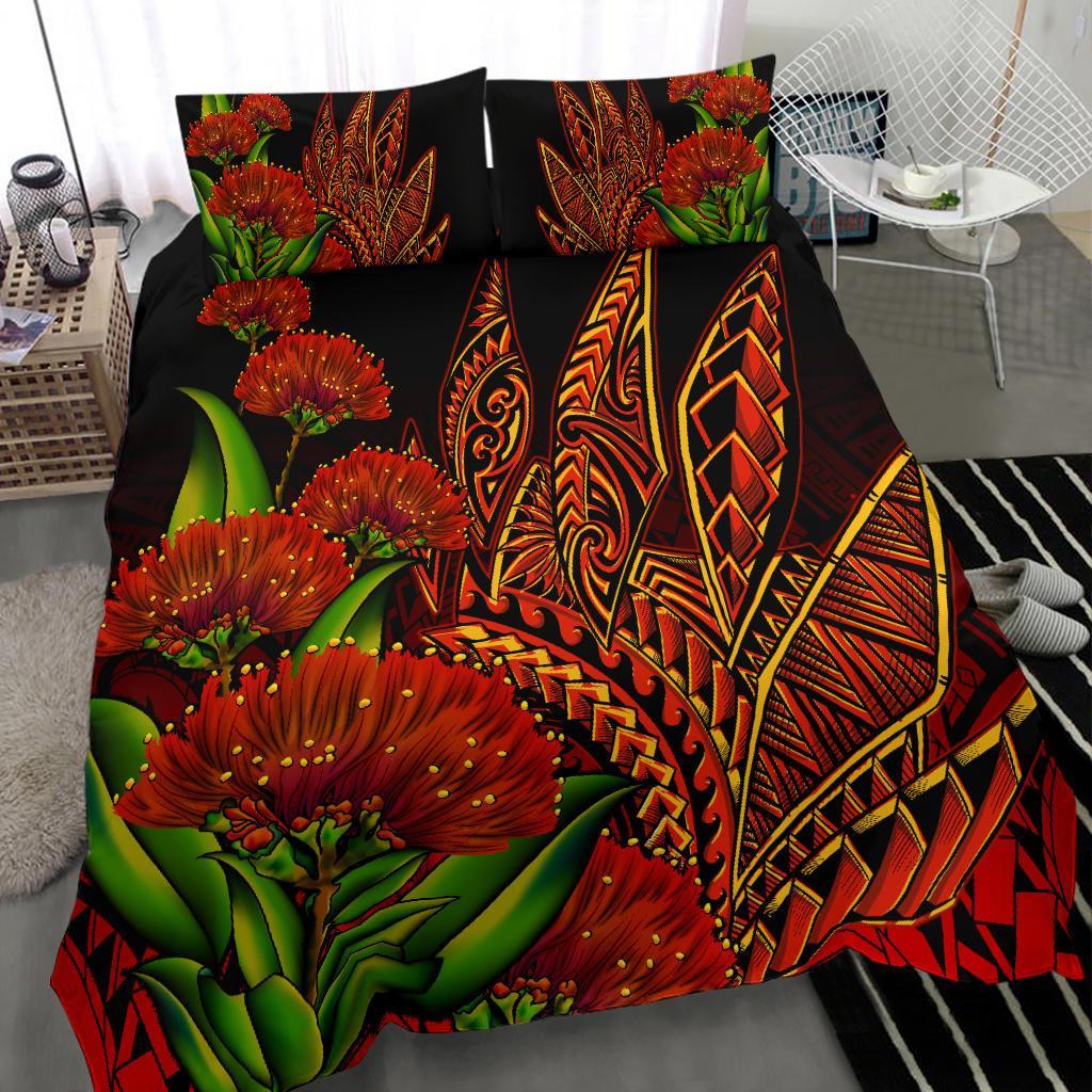 Polynesian Hawaii Bedding Set - Ohia Lehua - Polynesian Pride