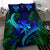 Hawaii Shark Polynesian Tropical Bedding Set - Blue - Polynesian Pride