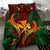 Hawaii Shark Polynesian Tropical Bedding Set - Red - Polynesian Pride