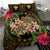 Hawaii Bedding Set - Turtle Strong Pattern Hibiscus Plumeria Art AH - Polynesian Pride