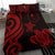 Chuuk Micronesian Bedding Set - Red Tentacle Turtle - Polynesian Pride