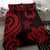 Pohnpei Micronesian Bedding Set - Red Tentacle Turtle - Polynesian Pride