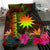 Nauru Polynesian Personalised Bedding Set - Hibiscus and Banana Leaves - Polynesian Pride