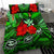 Kanaka Maoli (Hawaiian) Bedding Set - Polynesian Turtle And Hibiscus Green - Polynesian Pride