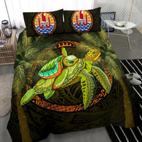 Tahiti Bedding Set - Polynesian Turtle Palm Tree - Polynesian Pride