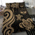 Marshall Islands Bedding Set - Tentacle Turtle Gold - Polynesian Pride