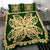 Hawaii Bedding Set - Hawaii Turtle Royal Green Bedding Set - Dey Style - Polynesian Pride