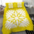 Hawaiian Bedding Set Royal Pattern - Yellow - A3 Style - Polynesian Pride