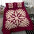 Hawaiian Bedding Set Royal Pattern - Pink - A3 Style - Polynesian Pride