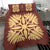 Hawaiian Bedding Set Royal Pattern - Coral - A3 Style - Polynesian Pride