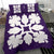 Hawaiian Bedding Set Royal Pattern - Purple - C1 Style - Polynesian Pride