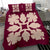 Hawaiian Bedding Set Royal Pattern - Pink - C1 Style - Polynesian Pride