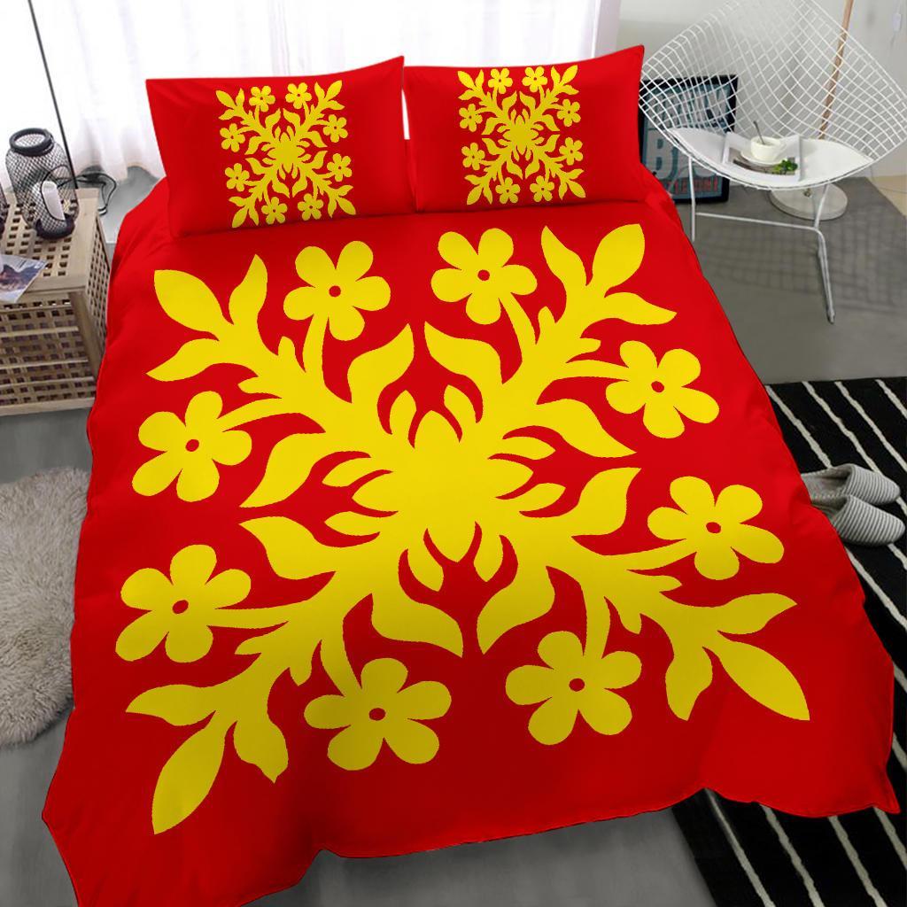 Hawaiian Bedding Set Royal Pattern - Royal - C2 Style - Polynesian Pride