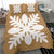 Hawaiian Royal Pattern Bedding Set - Gold - D1 Style - Polynesian Pride