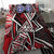 Northern Mariana Bedding Set - Tribal Flower Special Pattern Red Color - Polynesian Pride