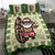 Hawaiian Quilt Christmas - Santa Claus Surf Bedding Set - AH - Polynesian Pride