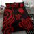 Nauru Bedding Set - Red Tentacle Turtle - Polynesian Pride