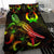 Pohnpei Polynesian Bedding Set - Turtle With Blooming Hibiscus Reggae - Polynesian Pride