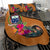 Samoa Bedding Set - Polynesian Hook And Hibiscus (Nude) Nude - Polynesian Pride