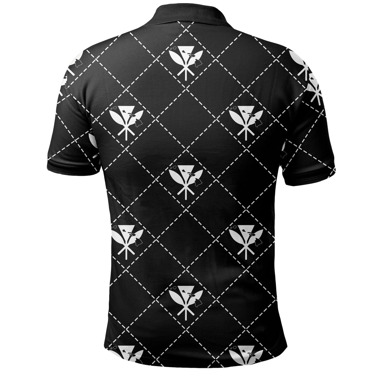 Kanaka Maoli Polo Shirt Regal AH - Polynesian Pride