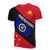 Papua New Guinea T Shirt PNG Flag Autonomous Region of Bougainville Province Flag Unisex Red - Polynesian Pride