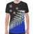 New Zealand Flag Shirt, Maori Tattoo Silver Fern T Shirt - Polynesian Pride