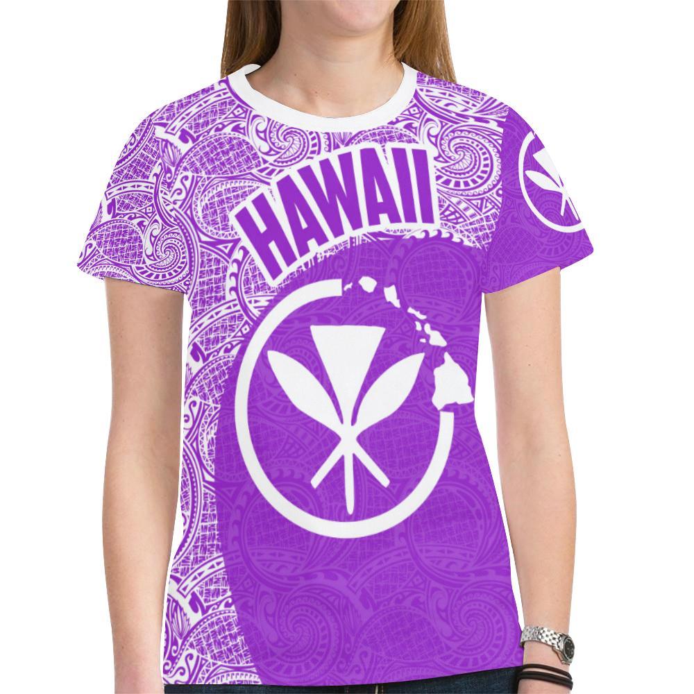 Hawaii T Shirt Hawaii Kanaka Maoli Map 10 Th90 - Polynesian Pride